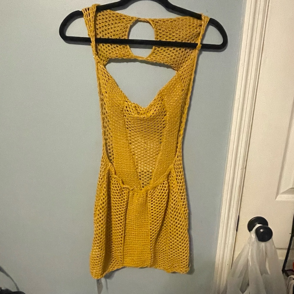 Yellow romper